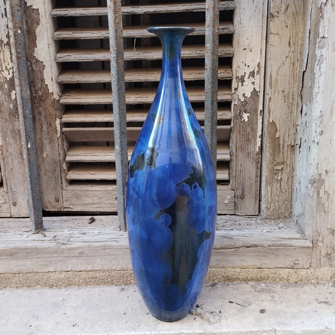 Botella de Porcelana Cristales